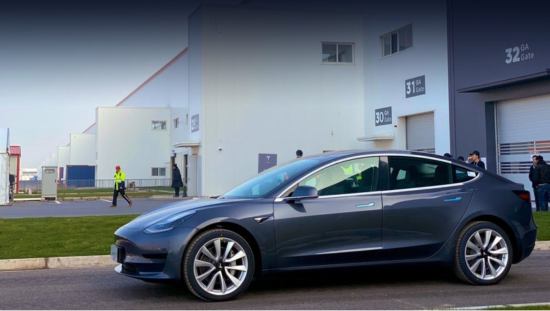Поставки Model 3 китайского производства…