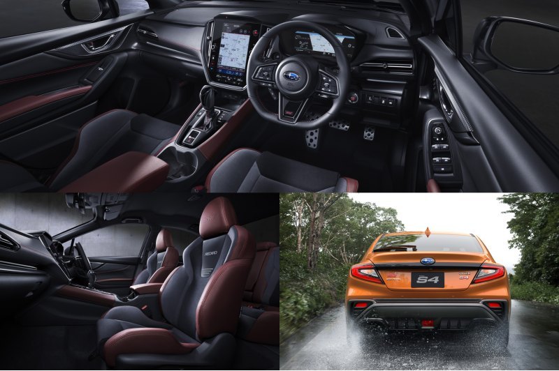 Версия STI Sport R/R EX получила черно-бордовый…