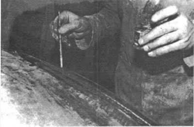 Рис. 317. Вершина Т-образной полосы (только что…