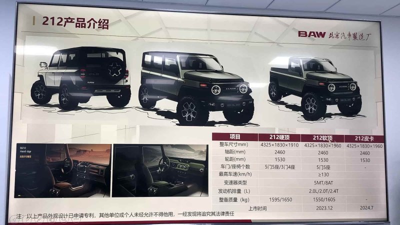 Второе поколение BJ212, судя по фирменным…