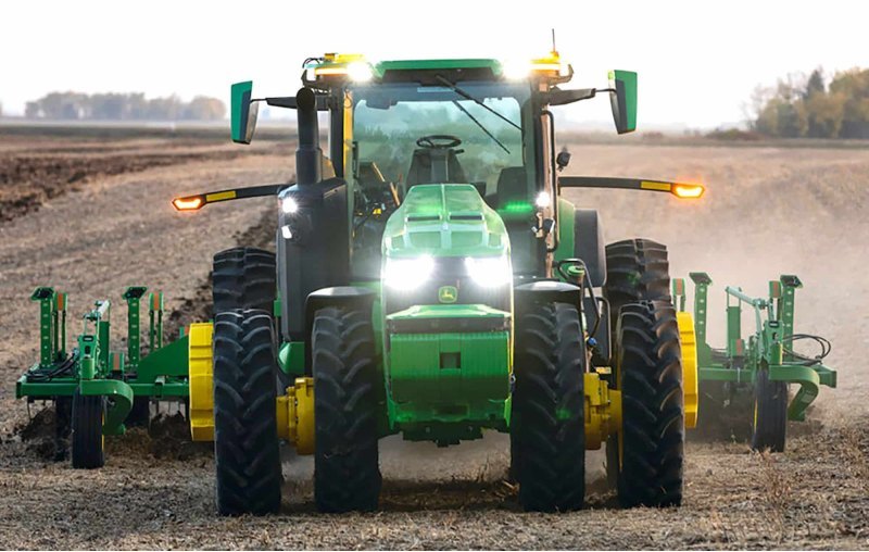 Autonomous 8R Tractor: первый в мире серийный…