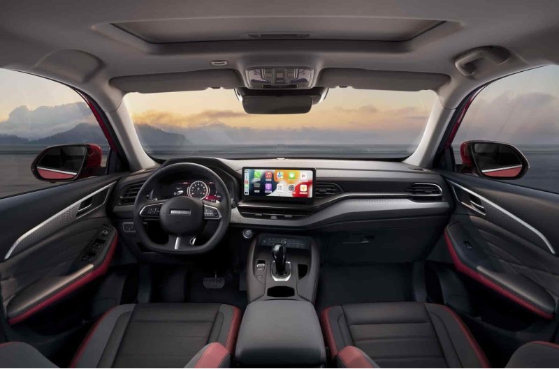 Интерьер обновленного Haval F7x (эксклюзивный…
