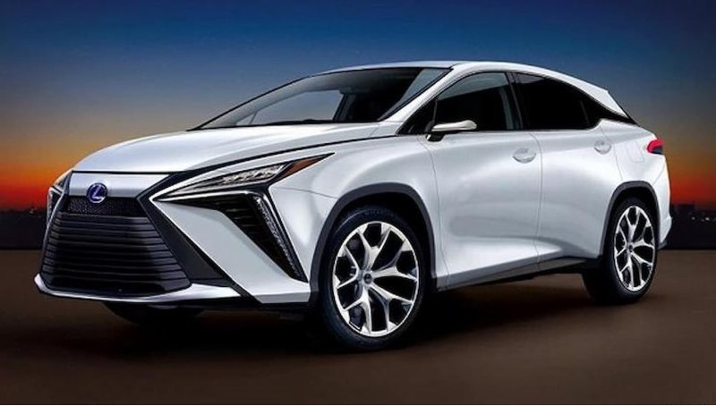 Рендер Lexus LX 2022