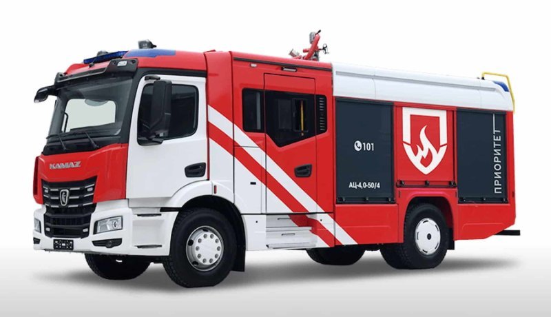 «КАМАЗ К5» впервые превратили в пожарный…