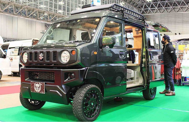 Японцы создали гибрид Suzuki Every и Jimny