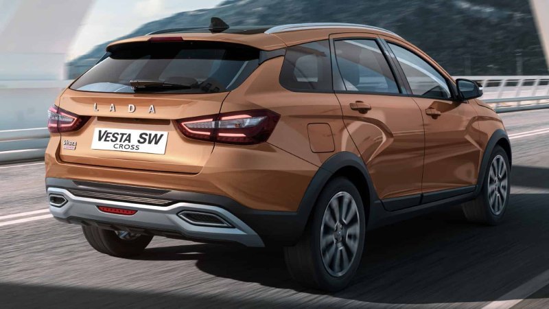 Lada Vesta SW Cross после обновления