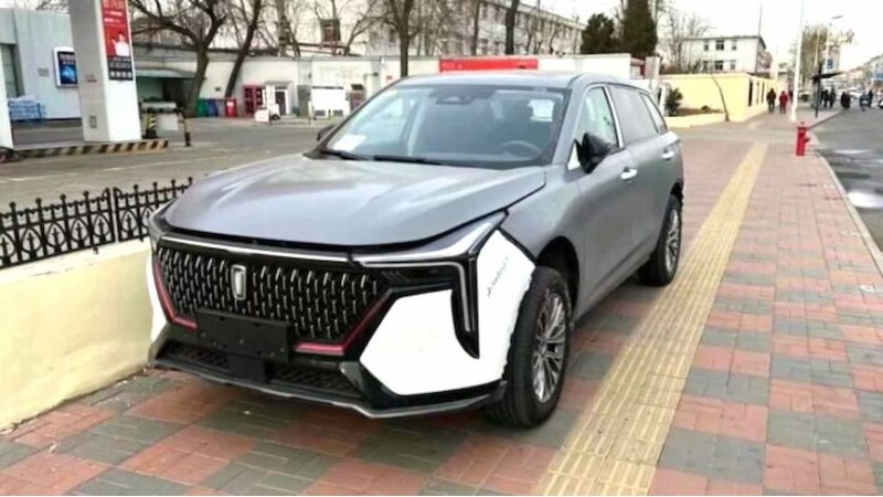 Новый FAW Bestune T77: появились первые фотографии