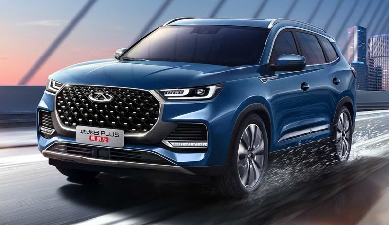 В Россию привезут полноприводный Chery Tiggo 8…