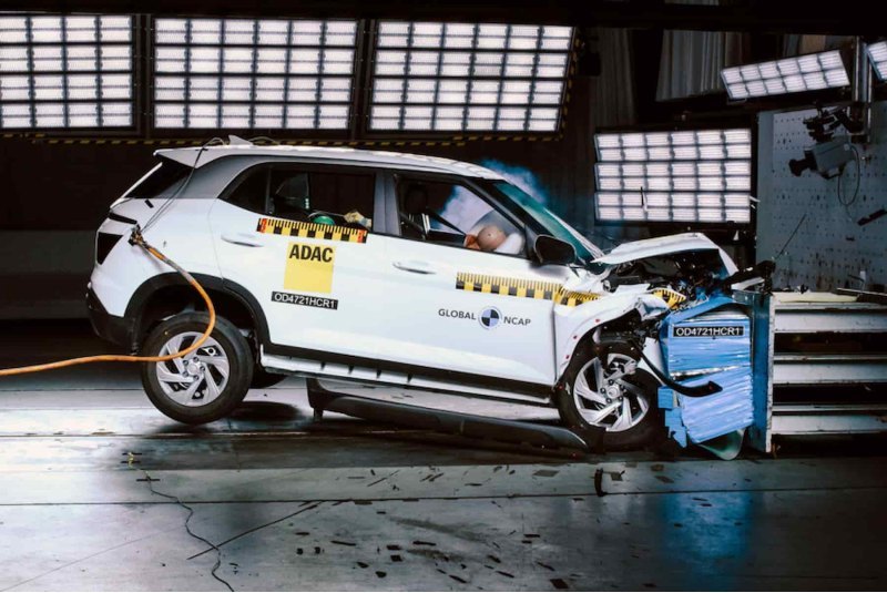 Hyundai Creta 2 поколения провалила краш-тест…