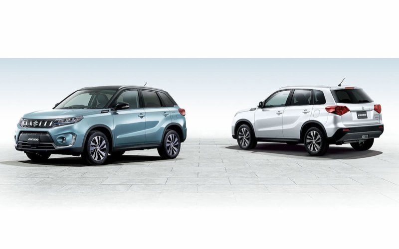 На японском рынке гибридный Suzuki Escudo…