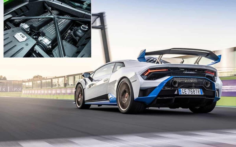 Lamborghini Huracan STO – 8500 оборотов в минуту