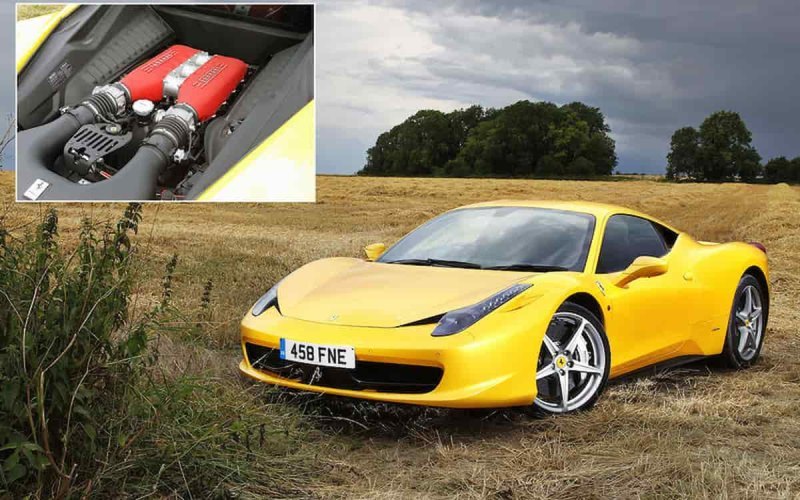 Ferrari 458 – 9000 оборотов в минуту