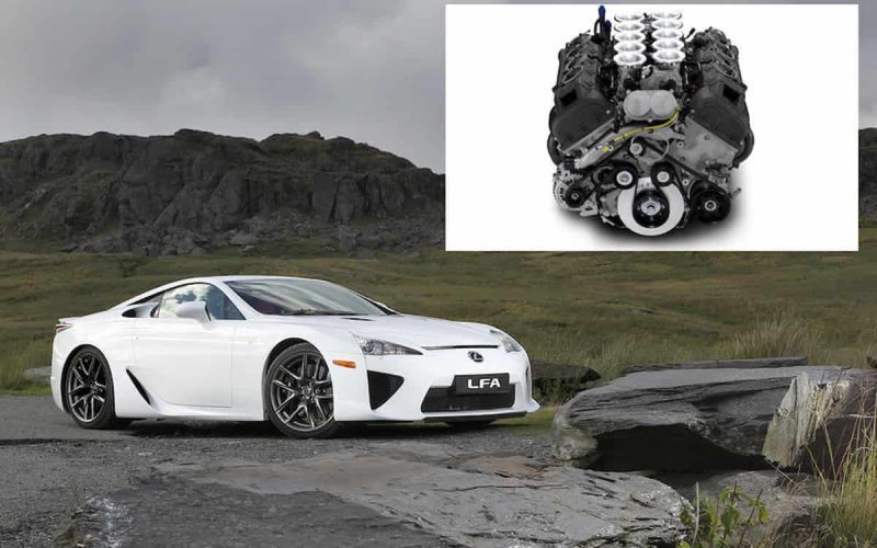 Lexus LFA – 9000 оборотов в минуту