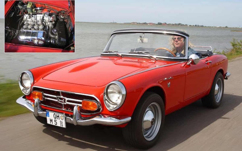 Honda S800 – 9500 оборотов в минуту