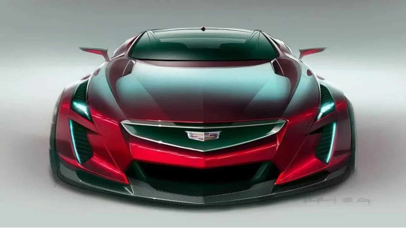 General Motors показал скетч нового спорткара…