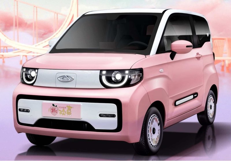Chery представила новый электрокар для дам: он…