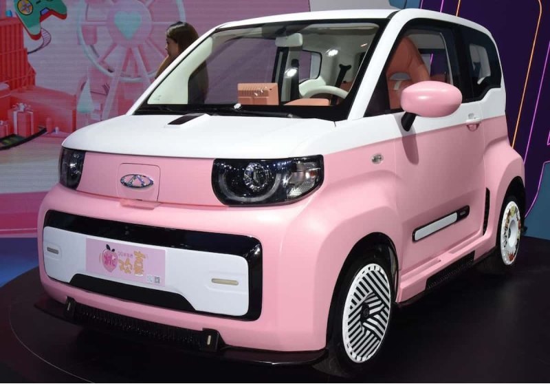 Концепт-кар Chery QQ Ice Cream Joyous Peach…