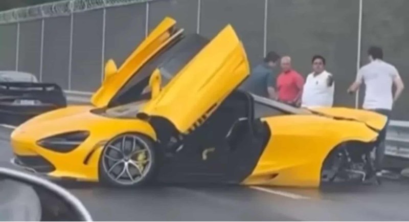 У водителя McLaren 720S из Мексики день явно не…