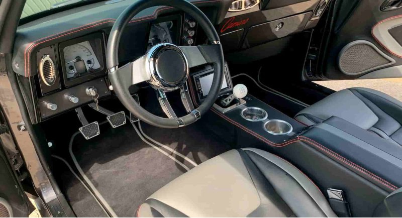 А еще такой Camaro может похвастать силовым…