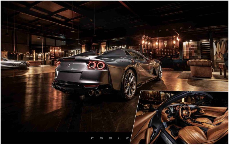 Польское ателье Carlex «прокачало» салон Ferrari…