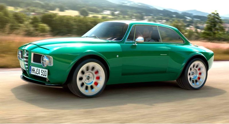 Alfa Romeo GT получил рестмод с двигателем Giulia…