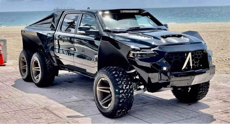 Apocalypse 6×6 показал шестиколесный внедорожник…