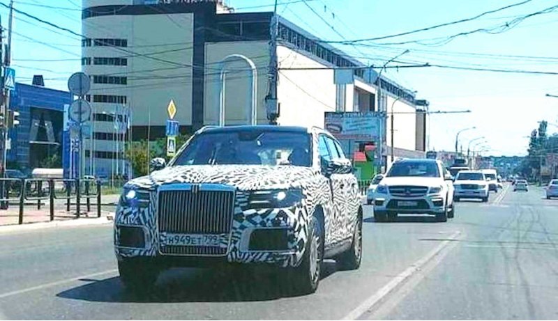Российский люксовый внедорожник Aurus Komendant…