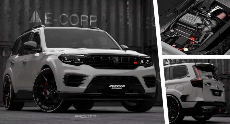 Рамный внедорожник Mahindra Scorpio-N с мотором…