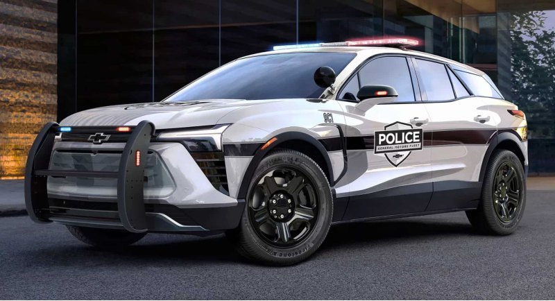 Chevrolet показал новый полицейский кроссовер на…
