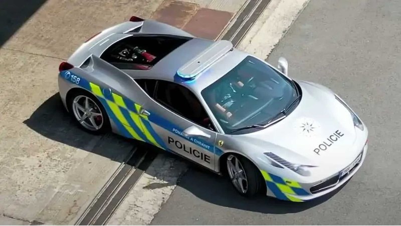 Конфискованный Ferrari 458 Italia стал…