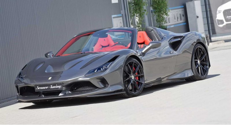 Немецкие тюнеры модернизировали Ferrari F8 Spider