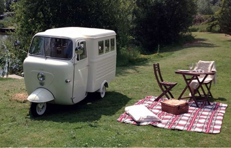 В Сети показали Lambretta Tuk Tuk Camper: это…