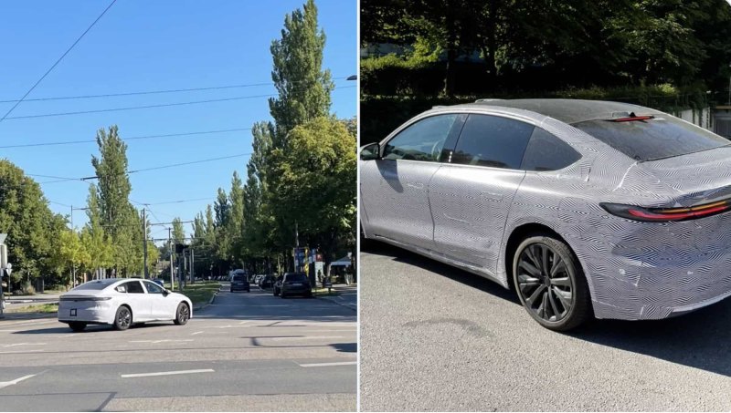 NIO ЕT7 на дорогах Мюнхена
