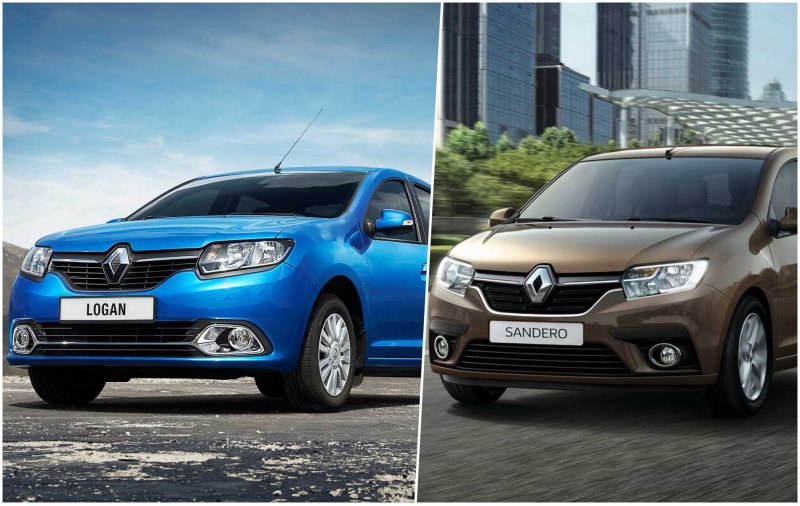 Renault Logan и Renault Sandero