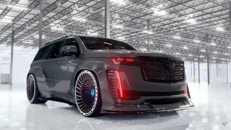 Широкофюзеляжный Cadillac Escalade-V показали на…