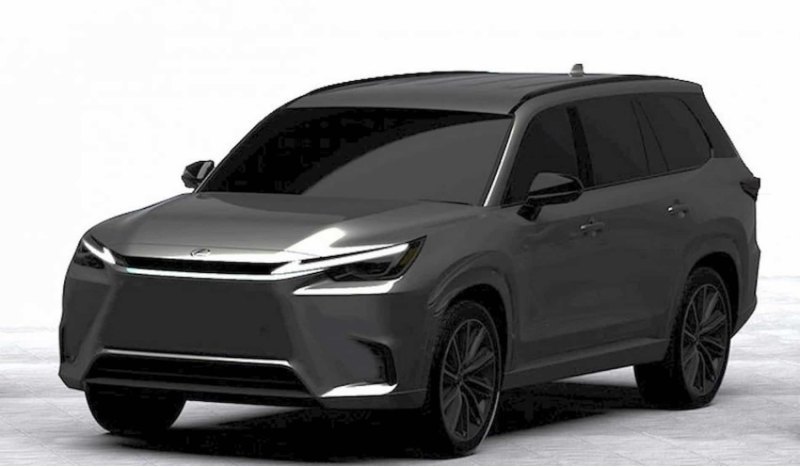 Внутри Lexus TX сможет разместиться до семи…