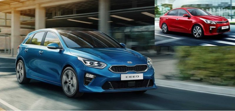 Kia Ceed и Kia Rio