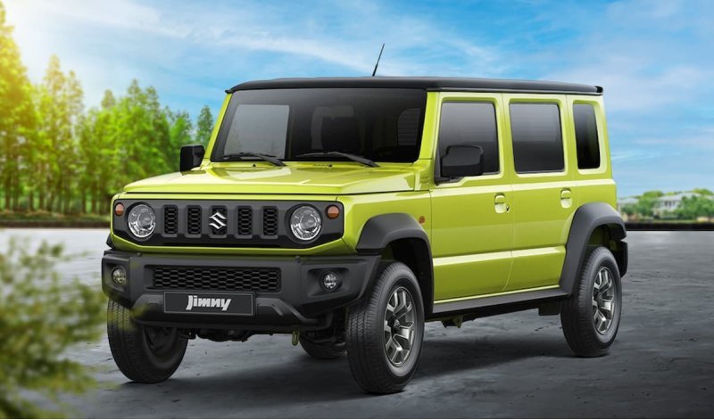 5-дверный Suzuki Jimny назовут Jimny Long:…
