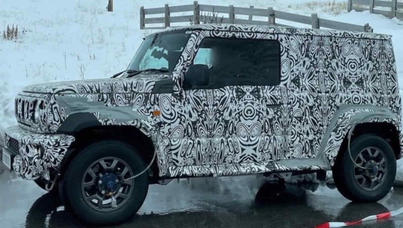 Нынешний Suzuki Jimny, продающийся исключительно…