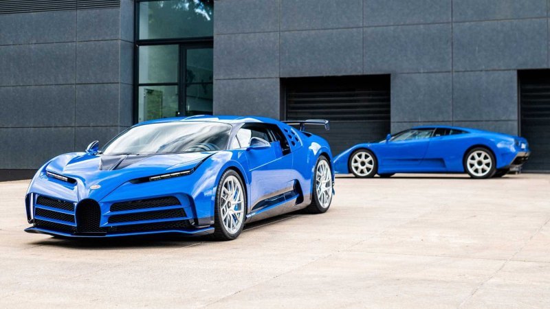 Bugatti собрала последний гиперкар Centodieci:…