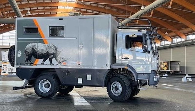 В основе Project Rhino лежит шасси Mercedes-Benz…