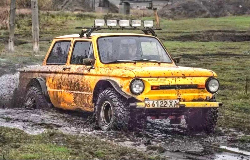 ЗАЗ-968М превратили в автомобиль для Off-Road
