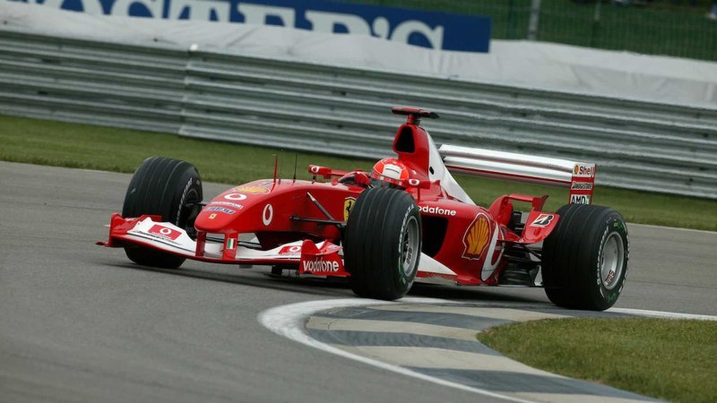 На аукцион выставили болид Ferrari F2003-GA…
