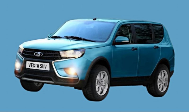Новый кроссовер на базе Lada Vesta – первое…