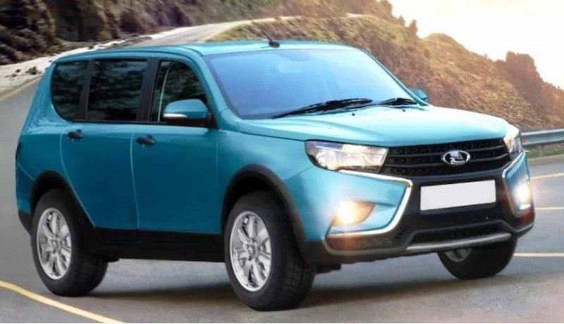 Предполагаемый дизайн кроссовера Lada на базе…