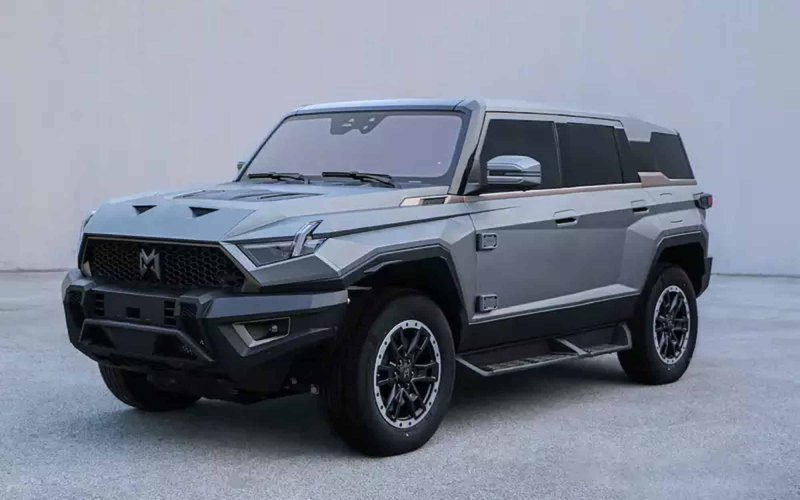 Warrior M-Terrain достался X-образный дизайн…