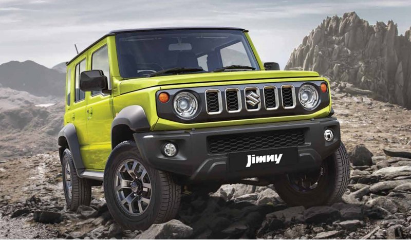 Suzuki представила 5-дверный Jimny