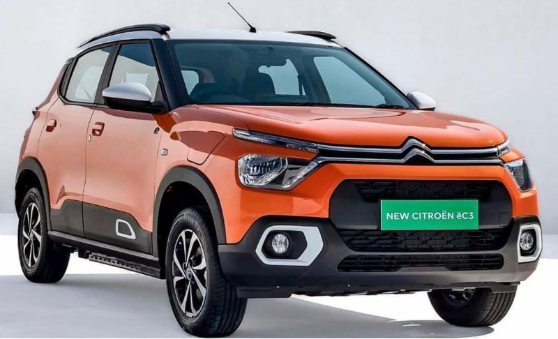 Citroen представил дешевый электрокроссовер EC3