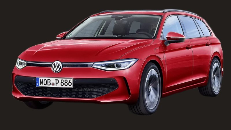 Универсал VW Passat 2023 – первые изображения