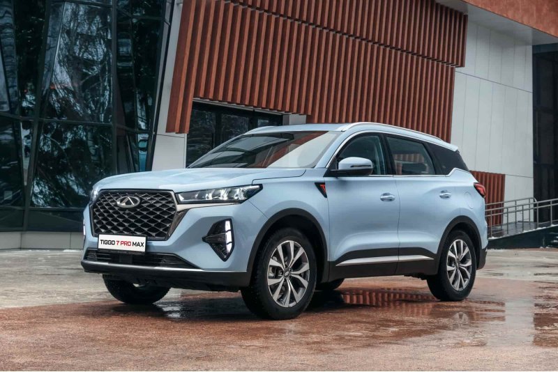 До Новосибирска добралась новая модель Chery…
